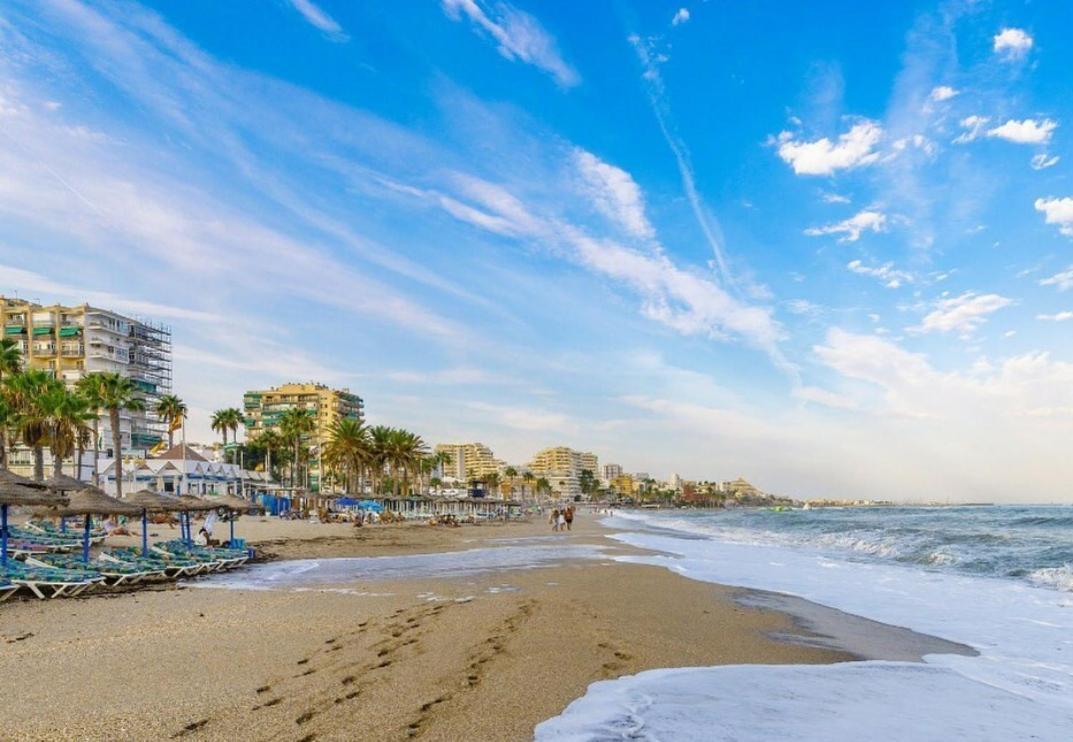 Benalmadena Beach Apartamento Con Vistas Al Mar Y Parking Privado Incluido Eksteriør bilde