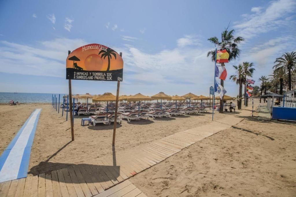 Benalmadena Beach Apartamento Con Vistas Al Mar Y Parking Privado Incluido Eksteriør bilde
